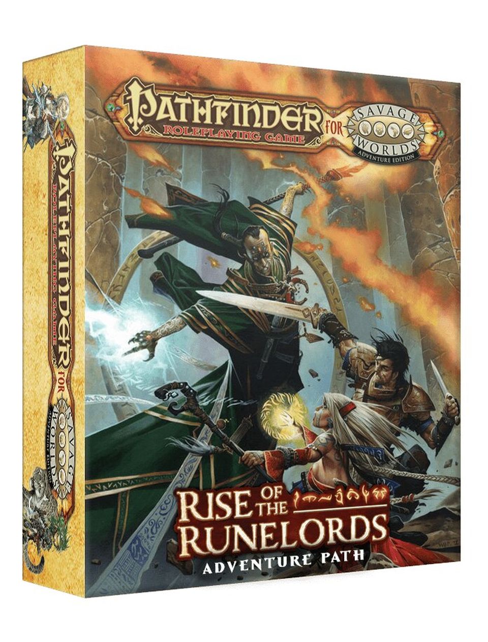 Pathfinder for Savage Worlds: Rise of the Runelords Boxed Set VO image