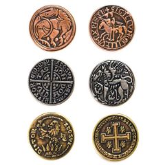 Legendary Metal Coins - Medieval Coin Set