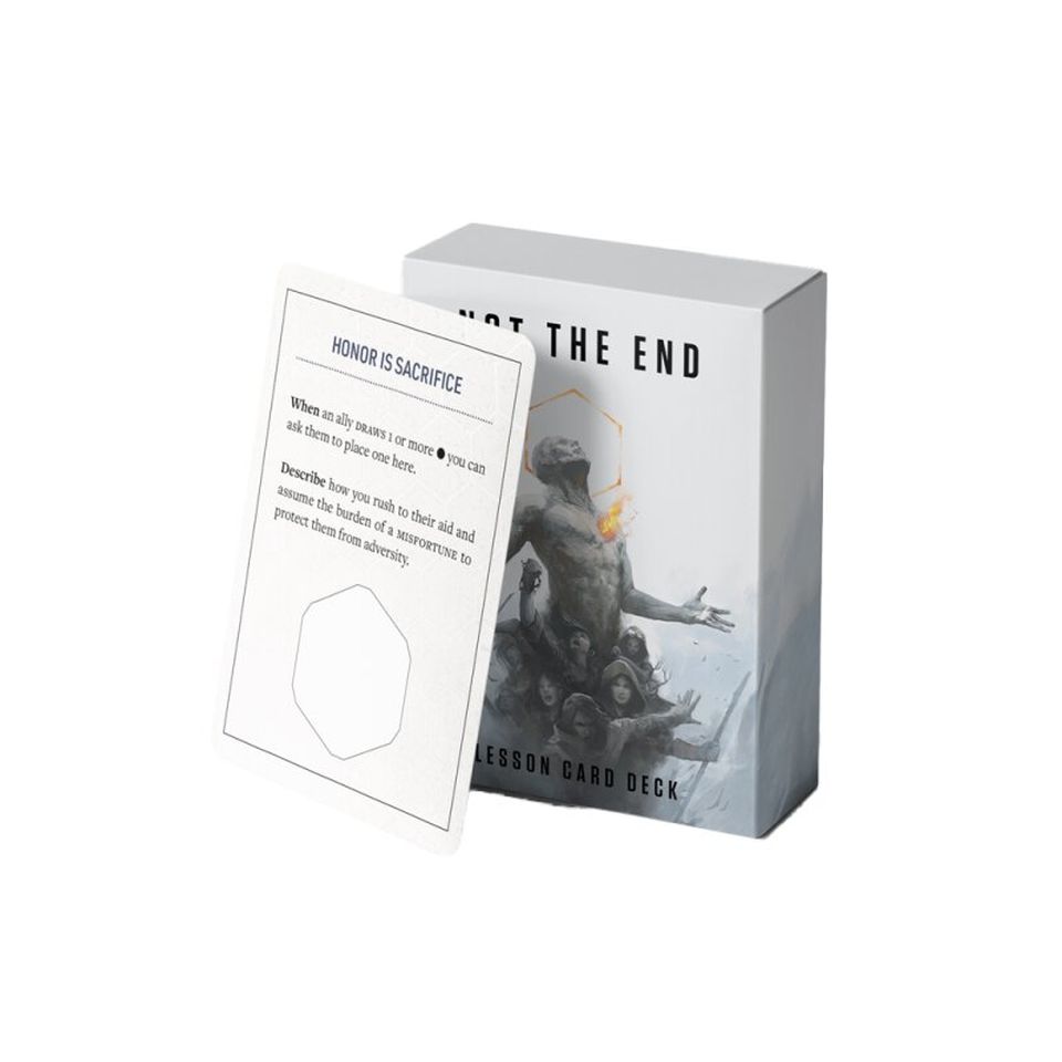 Not the End : Lesson Card Set VO image