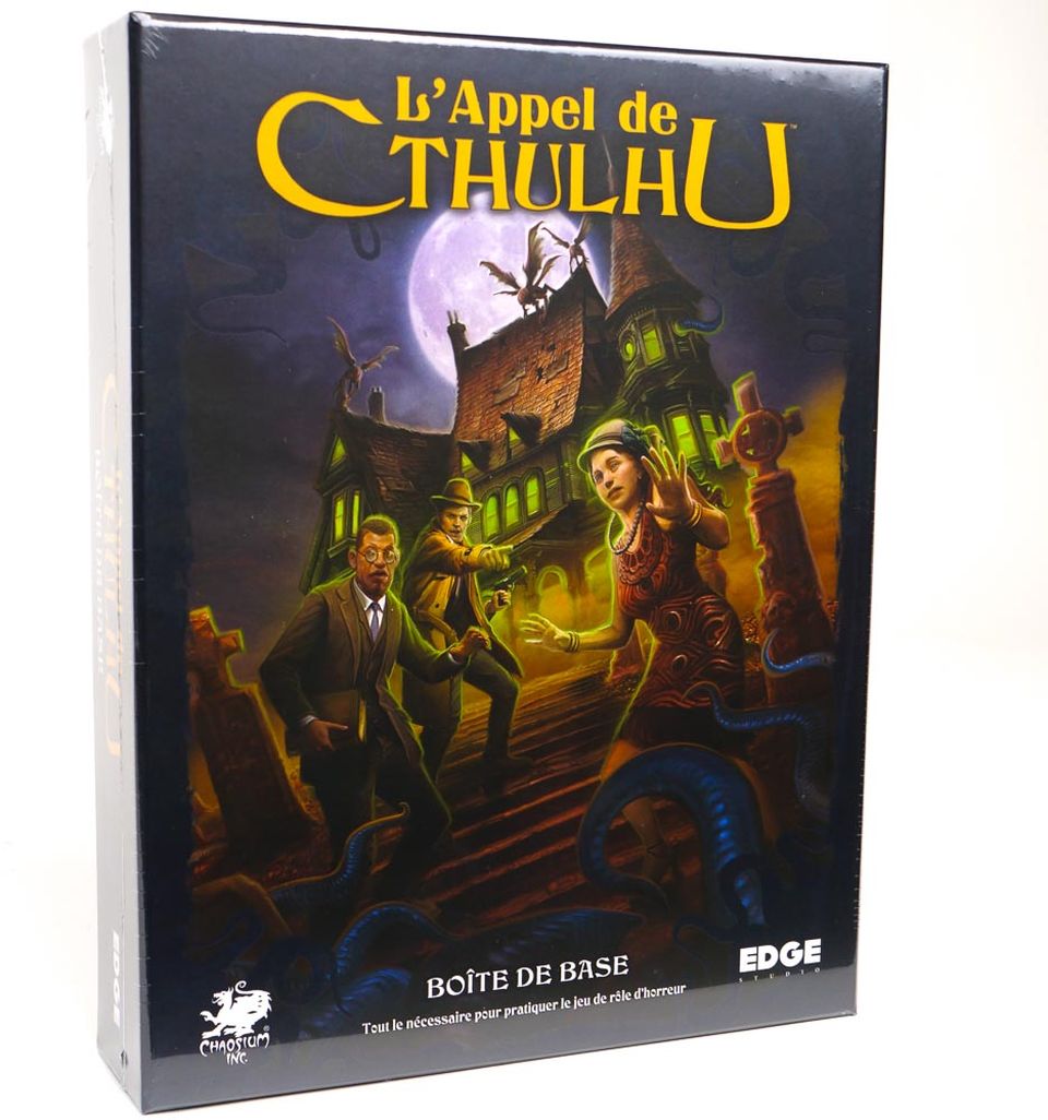L'Appel De Cthulhu - Livre De Base - 5ème édition - Descartes - Jeu De Rôle