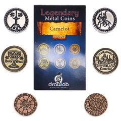 Legendary Metal Coins - Camelot coin set