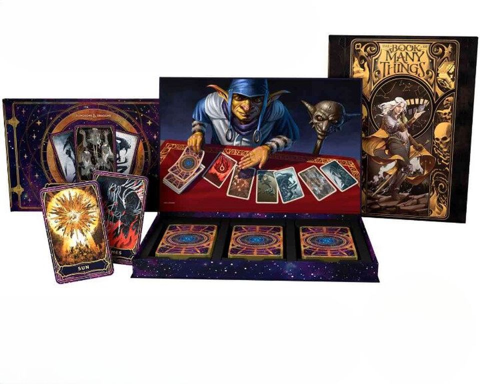 Deck Of Many Things Pour Donjons & Dragons 5e - Jeu De Cartes Magiques Pour Maîtres Du Donjon - Accessoire De Jeu De Rôle - 1