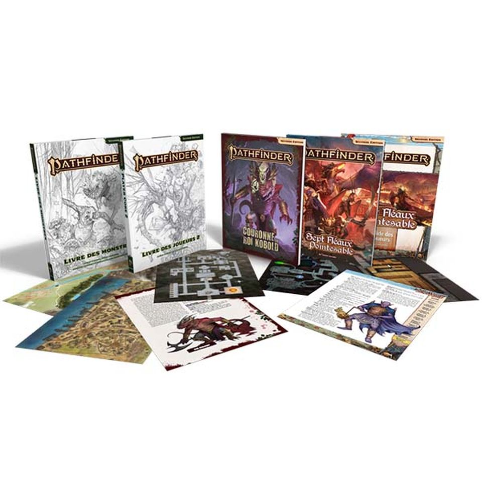 [Late Pledge] Pathfinder 2 : Livre des Monstres, Livre des Joueurs 2 et autres aventures image