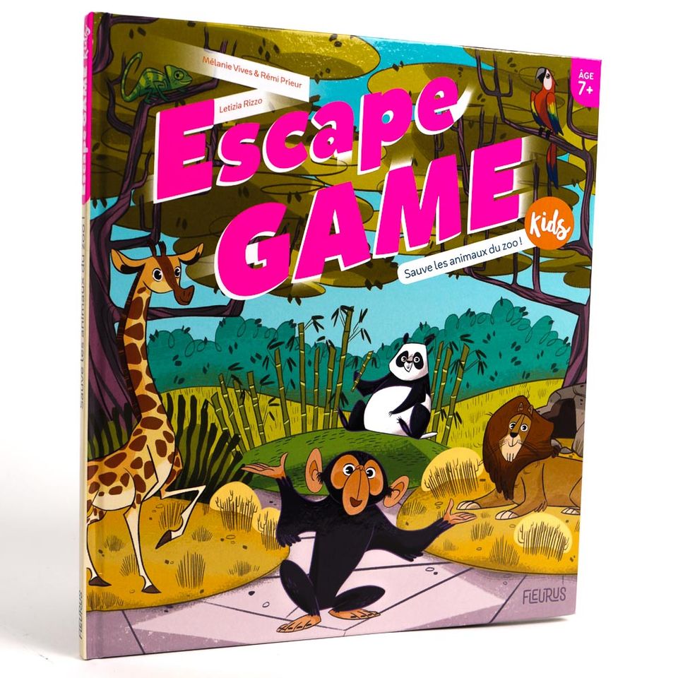 Escape Game Kids 02 : Sauve Les Animaux Du Zoo ! image