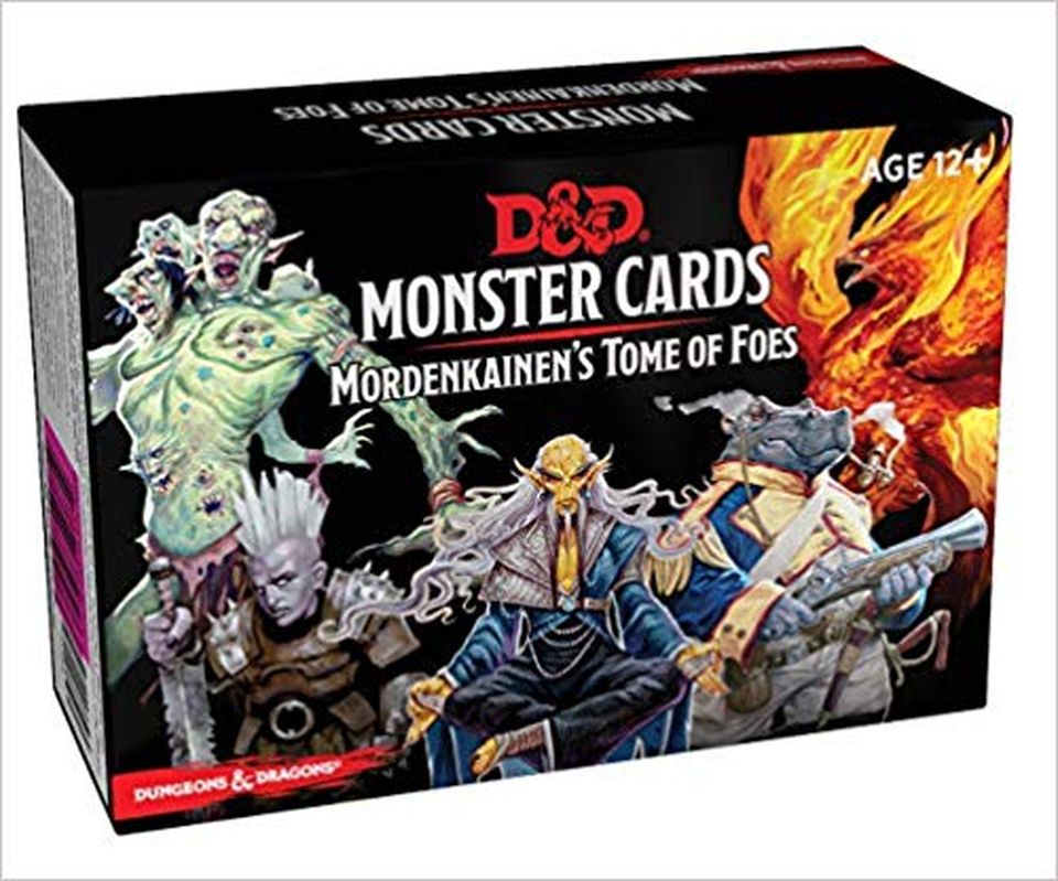 Dungeons & Dragons 5th Edition Monster Cards: Mordenkainen's Tome of Foes VO image