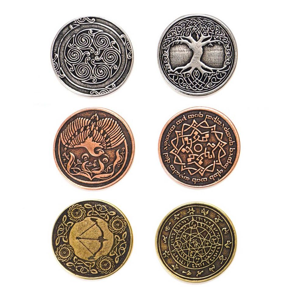 Legendary Metal Coins - Elven Coin Set image
