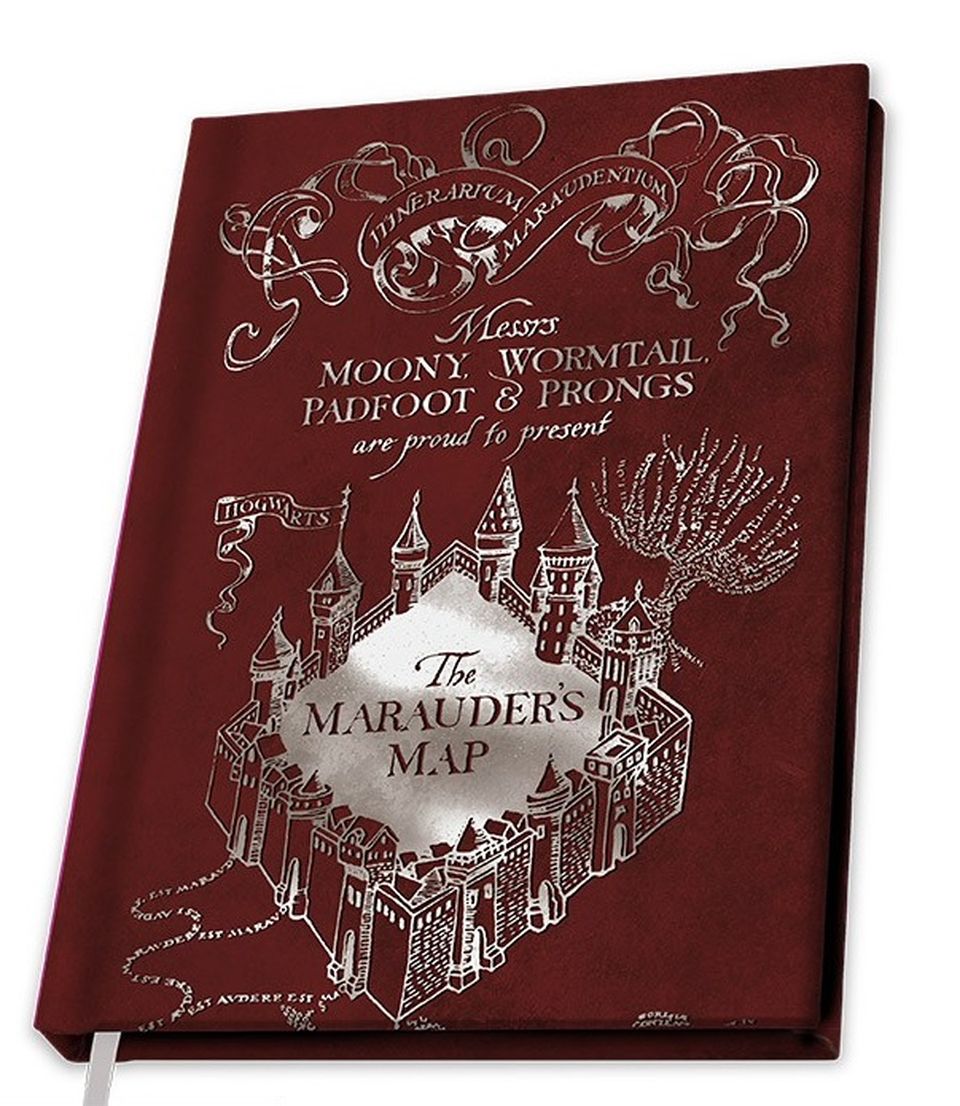 Harry Potter : Cahier Carte du Maraudeur image