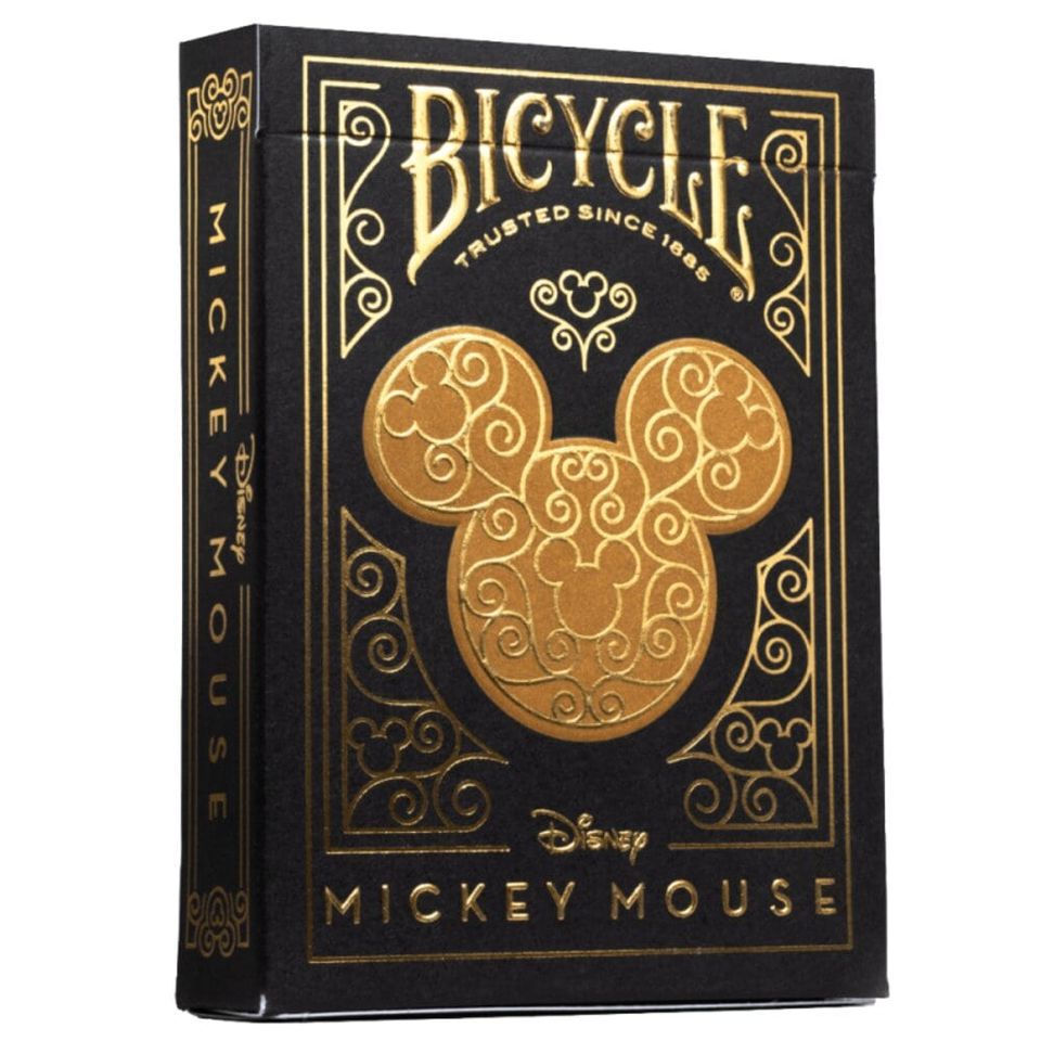 Jeu de cartes - Bicycle Ultimates - Disney Mickey Black & Gold image