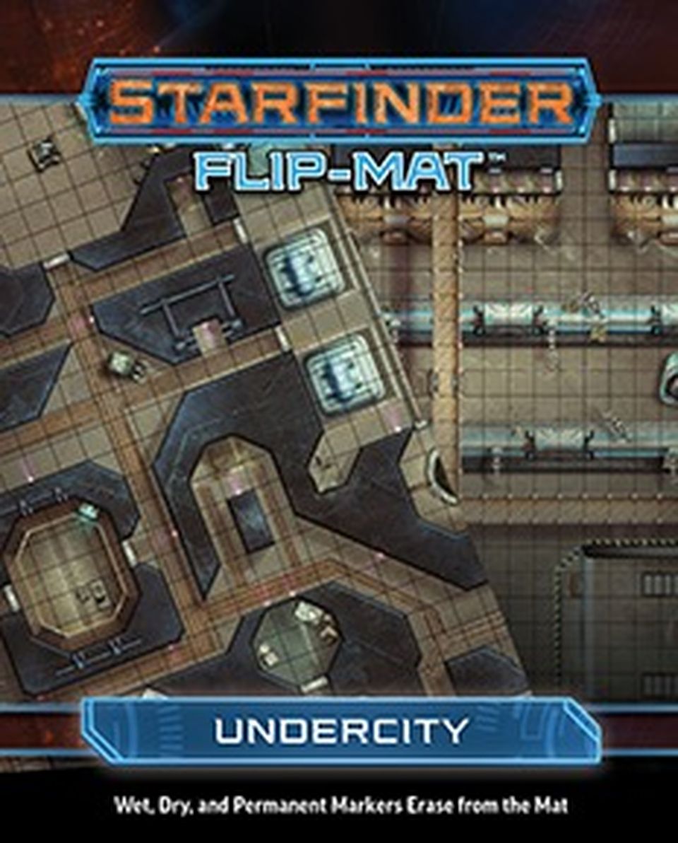 Starfinder Flip-Mat: Undercity image