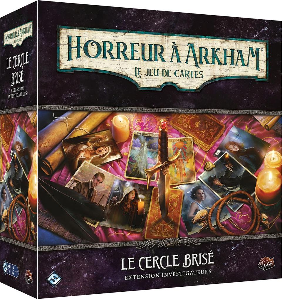 Horreur à Arkham Le jeu de cartes : Le Cercle Brisé (Extension Investigateurs) image