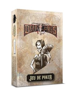 Deadlands Reloaded - Jeu de Poker (blanc)