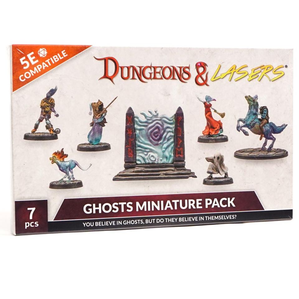 Dungeons & Lasers: Ghosts Miniatures Pack / Fantômes image