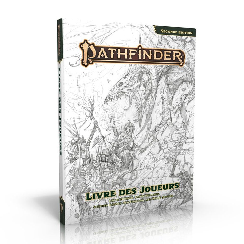 Pathfinder 2 - Livre des Joueurs version croquis image