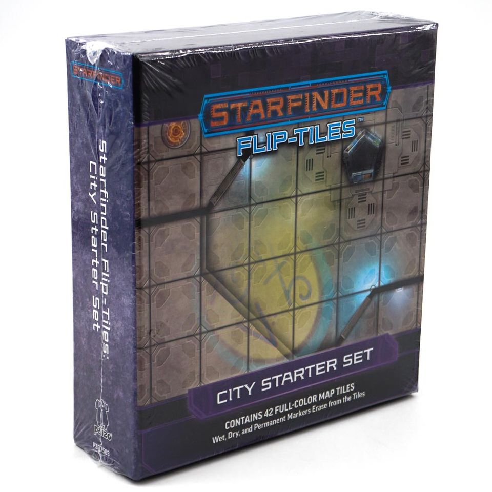 Starfinder Flip-Tiles: City Starter Set image