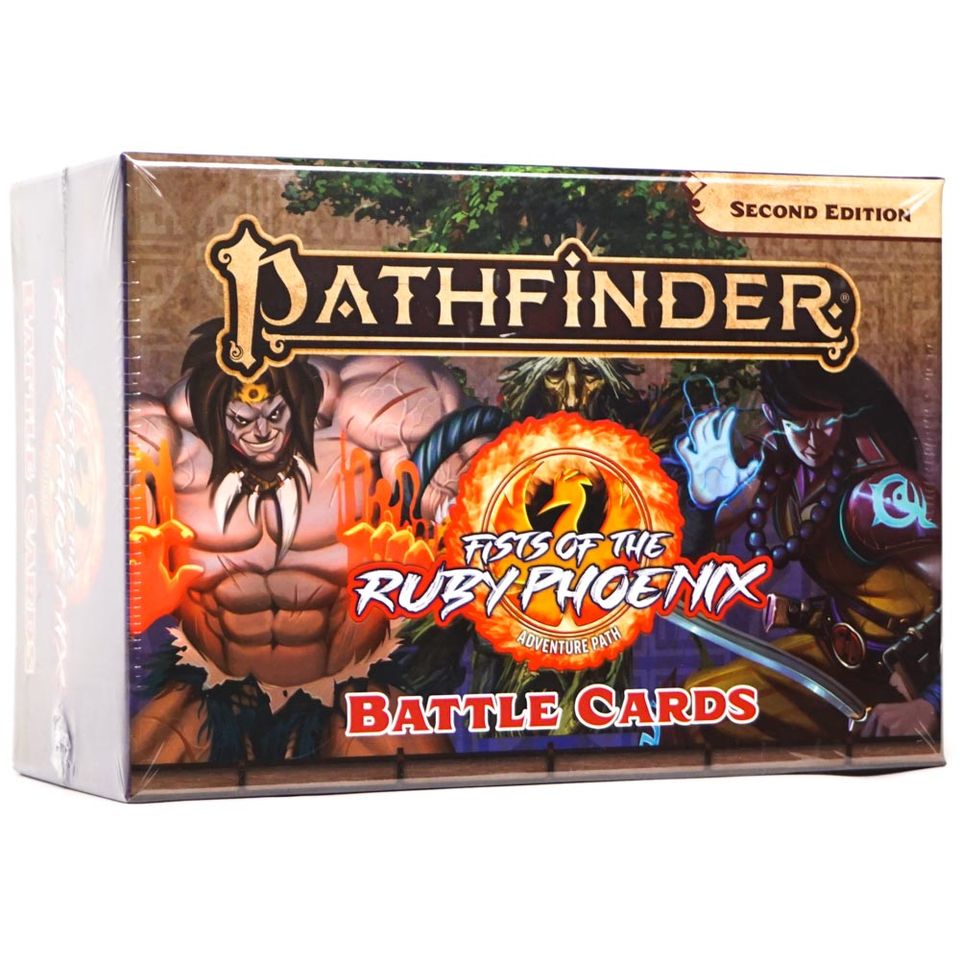 Pathfinder 2E: Fists of the Ruby Phoenix Battle Cards VO image