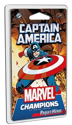 Marvel Champions : Le jeu de cartes - Captain America (Paquet Héros)