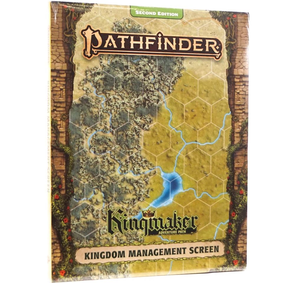 Pathfinder 2E: Kingmaker Kingdom Management Screen VO image