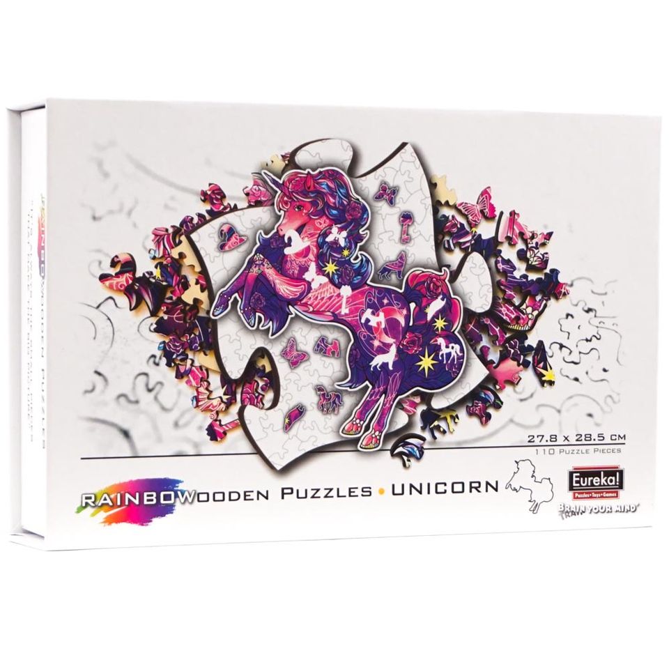 Puzzle Rainbow Licorne image
