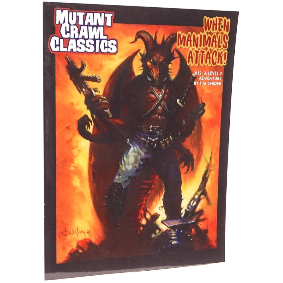 Mutant Crawl Classics #12: When manimals attack VO image