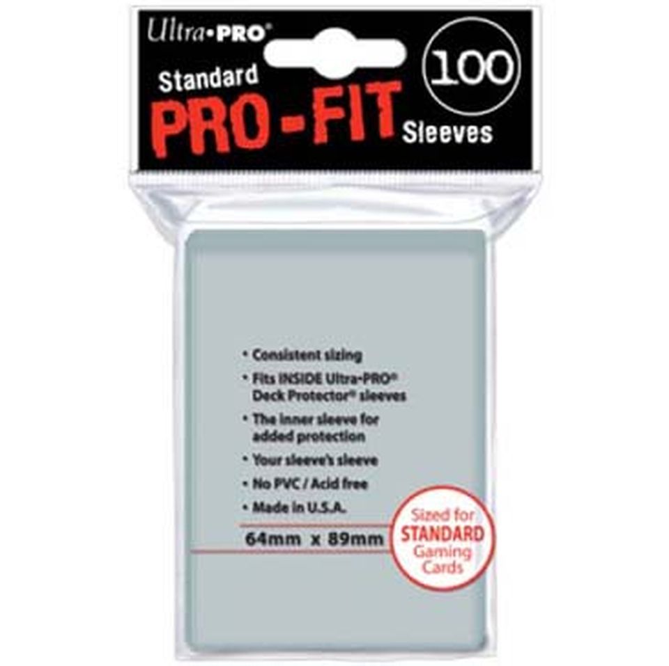 Protège-cartes : PRO-Fit Standard Inner Sleeves (64 x 89 mm)