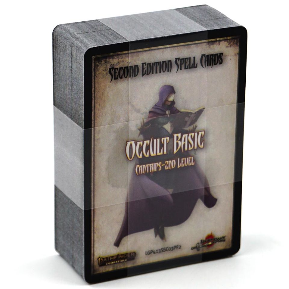Pathfinder Second Edition Spell Cards: Occult Basic VO image