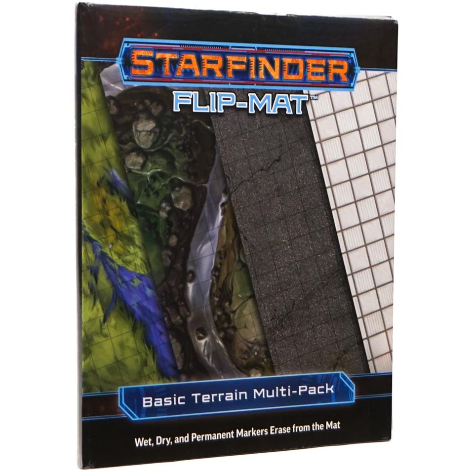 Starfinder Flip-Mat: Basic Terrain Multi-Pack image