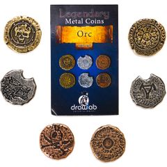 Legendary Metal Coins - Orc coin set
