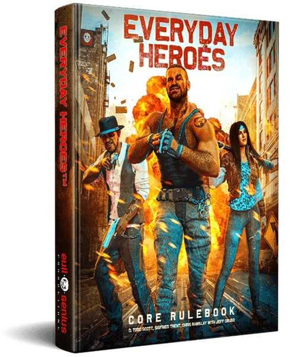 Cinematic Adventure: Rambo - Espansione RPG Copertina Rigida, Compatibile Con Everyday Heroes E D20 5e, Regole Guerriglia - 3