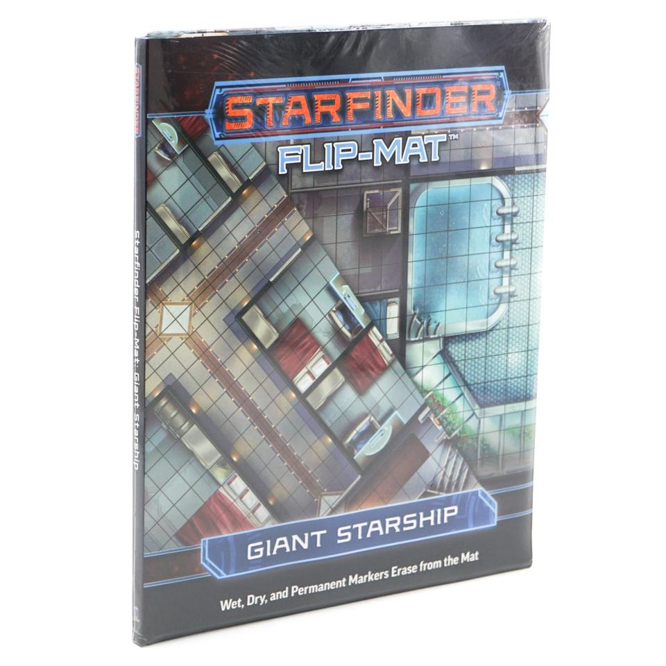 Starfinder Flip-Mat: Giant Starship image