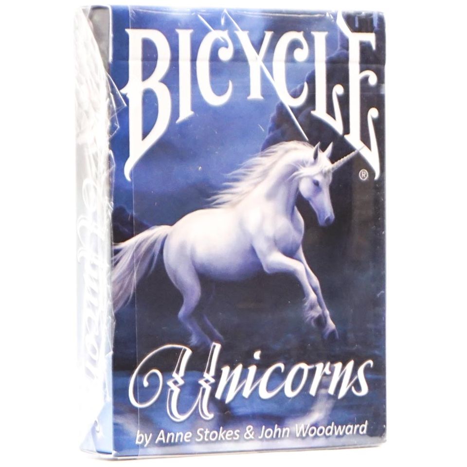 Jeu de cartes - Bicycle Anne Stokes Unicorns image