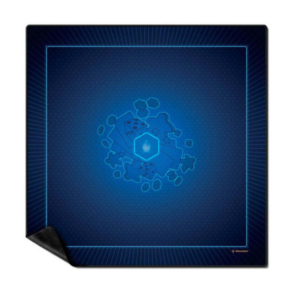 Tapis de jeu Wogamat XL Bleu (92x92) image